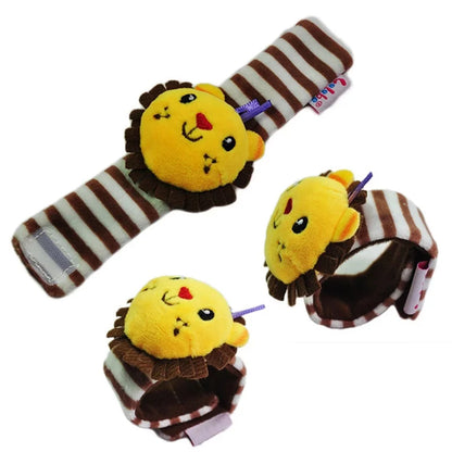 Baby Toys 0 6 12 Months Cute Stuffed Animals Baby Rattle Socks Wrist Baby Rattles Newborn Toys Make Sounds Games For Babies