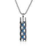 Stainless Steel Aromatherapy Necklace Diffuser Pendant Aroma Diffuser Locket Perfume Essential Oil Diffuser Pendant Necklace