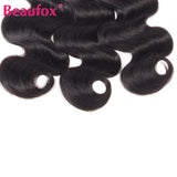 Kit de mechas de cabelo humano ondulado natural - ondas body wave
