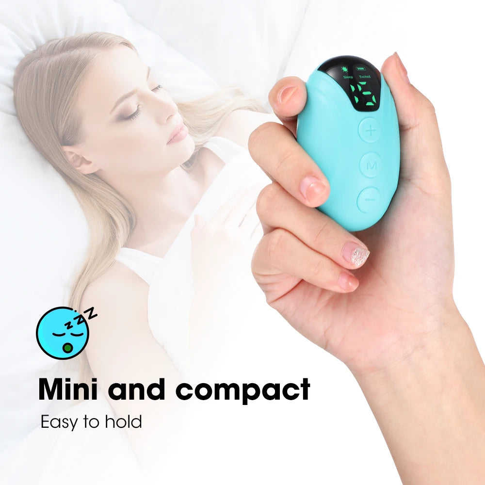 Hand Held Sleeping Estimulação Saudável do Pulso, Alívio da ansiedade, Neuro Sleep Nerves Insomnia Soothe Device, Instrumento USB Smart