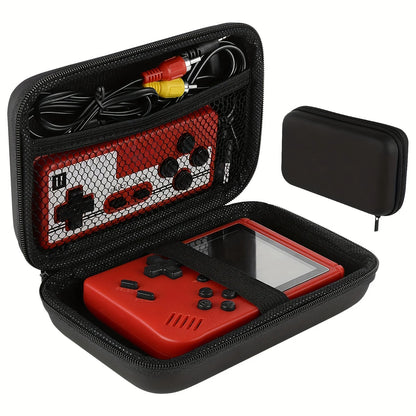 Handheld Game Console Maleta, Viagem protetora, Retro Mini Player Box, Cabo de carregamento, Earpods, Baterias
