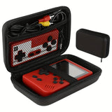 Handheld Game Console Maleta, Viagem protetora, Retro Mini Player Box, Cabo de carregamento, Earpods, Baterias