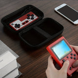 Handheld Game Console Maleta, Viagem protetora, Retro Mini Player Box, Cabo de carregamento, Earpods, Baterias