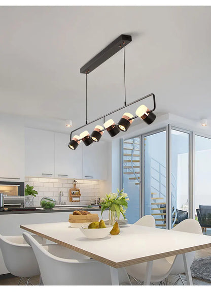 Nordic style designer lamp Dining table light art creative bar counter Kitchen bedroom bedside LED modern chandelier home decor