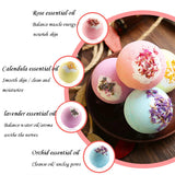 Essential Oil Bath Salts Ball Cleaning Body Exfoliating Moisturizing Bubble Balls Bathtub Bath Ball Shower Accessories