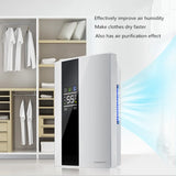 2.2L Intelligent Remote Dehumidifier Air Dryer Purifier Humidity-control Defrost Automatic Shut-down Moisture Absorption Machine