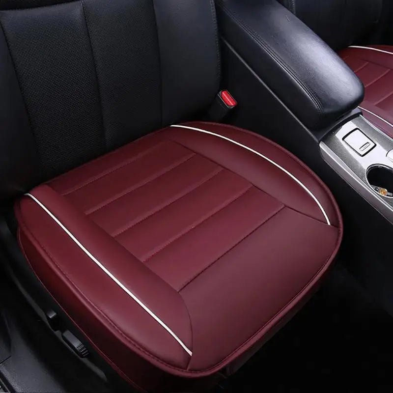 Four Season Car Seat Cover PU Leather Cushion 3D Breathable Pad Mat For Universal Auto Car Chair Cushion Seat Cover Accessories