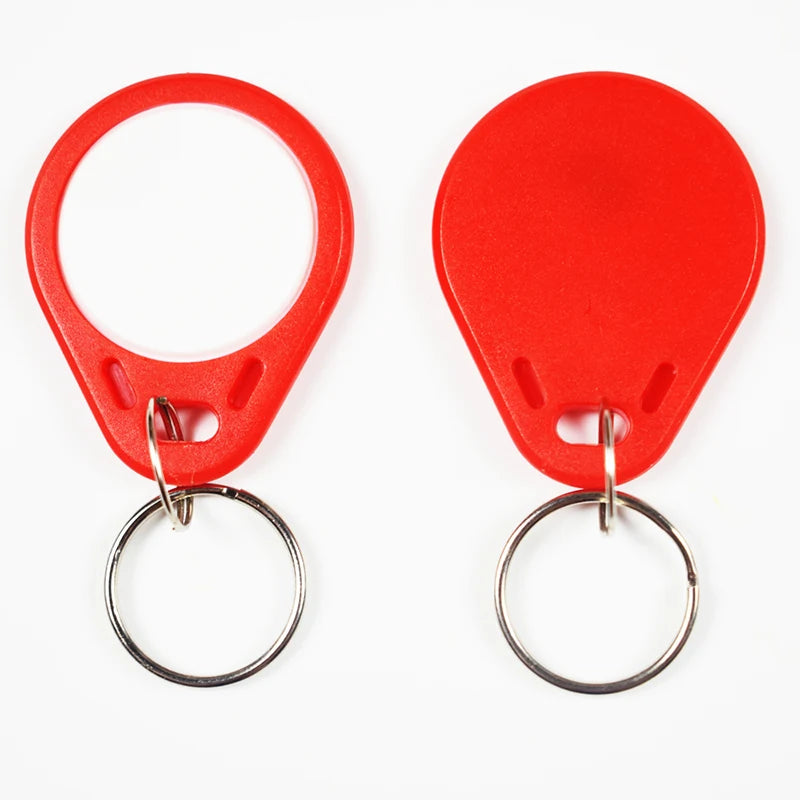 100pcs/Lot 125Khz Proximity RFID EM4305 T5577  Smart Card Read and Rewriteable Token Tag Keyfobs Keychains Access Control
