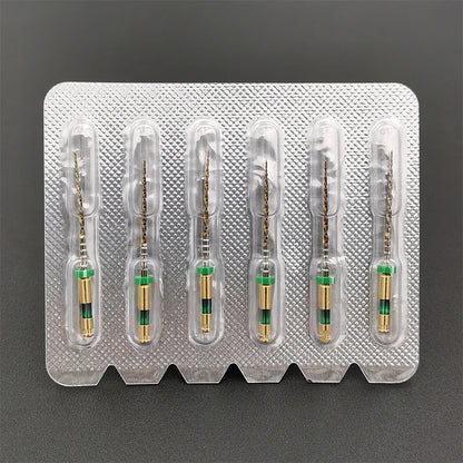 Dental Wave Gold One Files 6pcs/pack Reciprocational Large Primary Files Rotary Dental Endo NITI Files Endodontic Dental Files