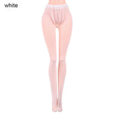 Mini Elastic Leggings Doll Silk Stockings Dolls Pantyhose Colorful Pantyhose Bottoms Socks Miniature Clothes Suits 1/6