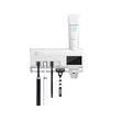 Toothbrush Holder Toothpaste Dispenser Solar Energy Bathroom Toothbrush Storage Box Multi-function Storage Holder USB Charge
