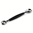 Melon watermelon Ball Scoop Fruit Spoon Ice Cream Sorbet Stainless Steel Double-end Cooking Tool Kitchen Accessories Gadgets