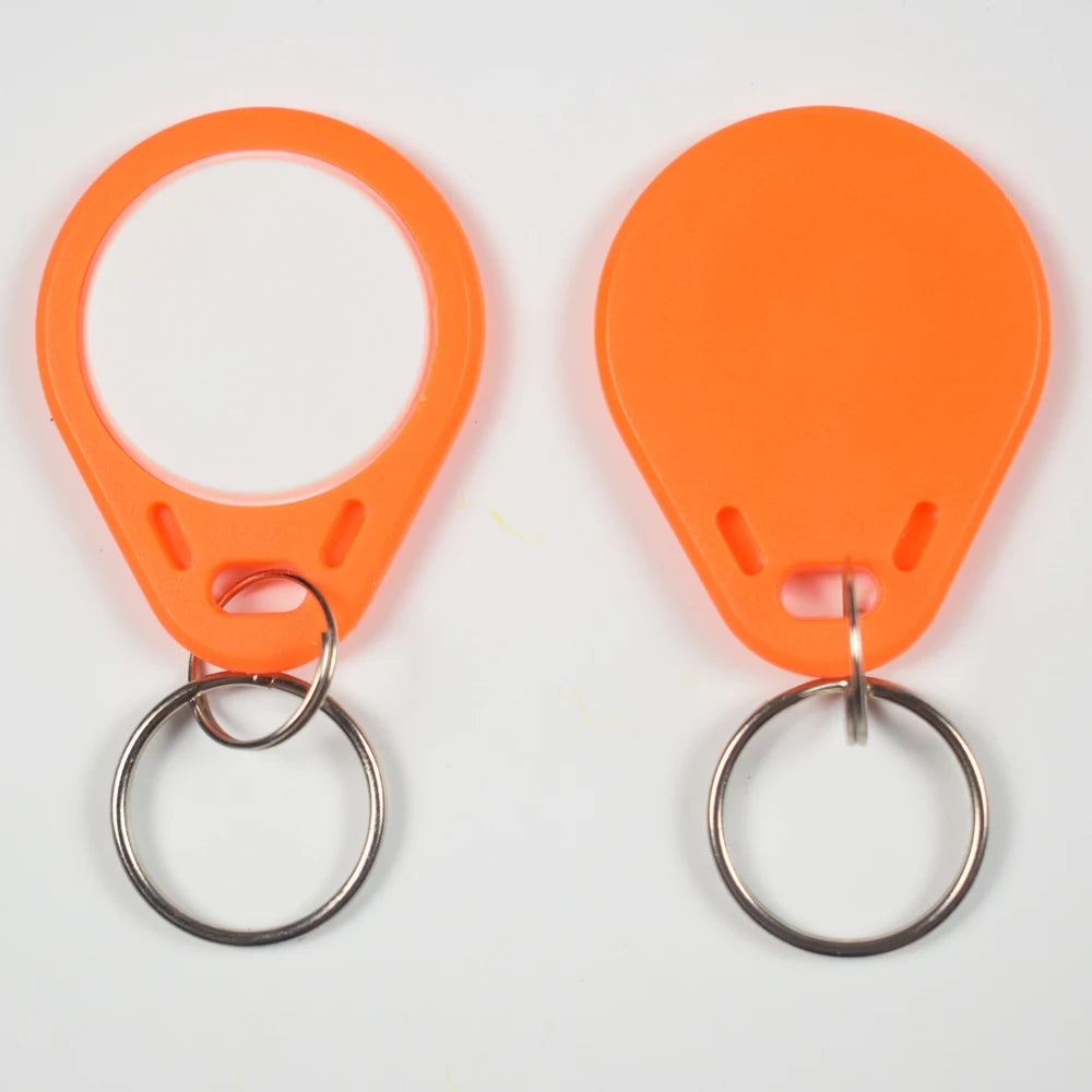 100pcs/Lot 125Khz Proximity RFID EM4305 T5577  Smart Card Read and Rewriteable Token Tag Keyfobs Keychains Access Control