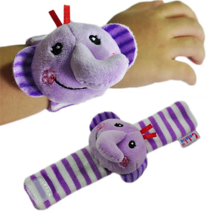 Baby Toys 0 6 12 Months Cute Stuffed Animals Baby Rattle Socks Wrist Baby Rattles Newborn Toys Make Sounds Games For Babies