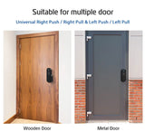R5 PRO Rust Proof Coating Fingerprint TTLock App Outdoor Lock Remote Control Power Saving Code Smart Door Lock Electric Rim Lock