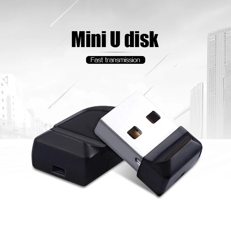 Unidad flash USB de 32 GB, unidad flash USB de 64 GB, mini unidad flash USB 2.0 de metal de 16 GB y 128 GB, memoria USB externa de 64 GB.