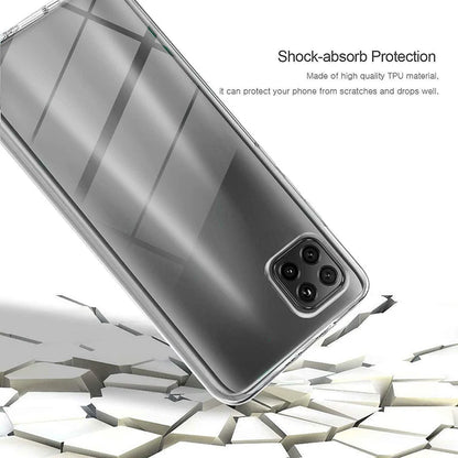 360 Full Body Case For Samsung Galaxy A12 A21S A20E A50 A70 A40 A10 A41 A42 A51 A71 Double Side TPU Clear Funda