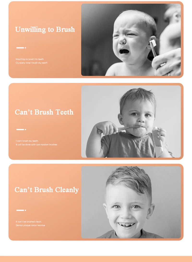 Children's 360 Degree Infant U-shaped Toothbrush Baby Health Teethers Soft Silicone Baby Brush Kids Teeth Oral Care Cleaning
