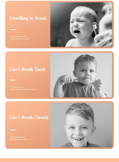 Children's 360 Degree Infant U-shaped Toothbrush Baby Health Teethers Soft Silicone Baby Brush Kids Teeth Oral Care Cleaning
