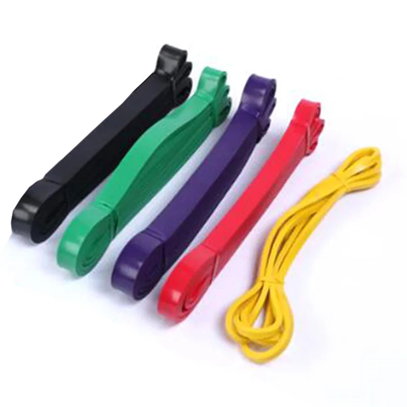Fitness Rubber Resistance Bands 208cm Multi Specification Yoga Elastic Bands For Strength Training Equipment Sports Accessories