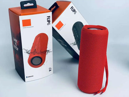 EONKO FLIP6 Portable Stereo Wireless Bluetooth Speaker with TF USB FM AUX Handsfree TWS Power Bank Type C Charging