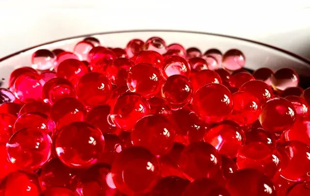 600 unidades/bolsa de perlas de agua de cristal para suelo, bolas de hidrogel Orbiz para cultivo, grandes flores decorativas para decoración del hogar y bodas. 
