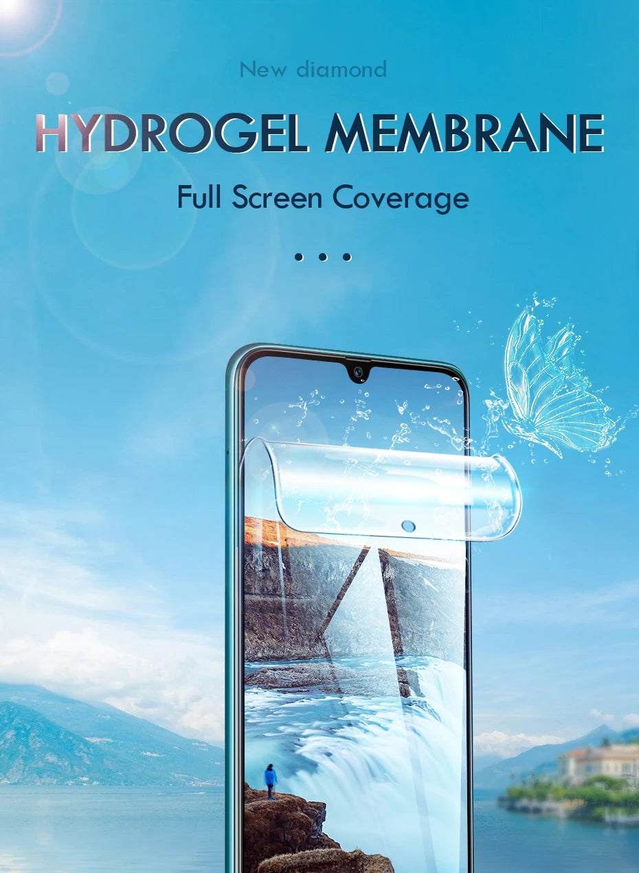For Samsung Galaxy S9+ Plus GalaxyS9Plus S9Plus GalaxyS9 S9 G965f  HD Soft Hydrogel Film Full Protective Screen Protector Cover