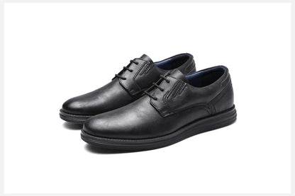 BHKH Male Sneakers Autumn/Winter traf Leather Men Casual Shoes Business Work Office Lace-up Dress shoes For Men Size47