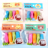 4Pcs/lot Primary Student Learning Partner Children Student Stationery Pencil Holder Exerciser Correct Pen Holder Posture Hold