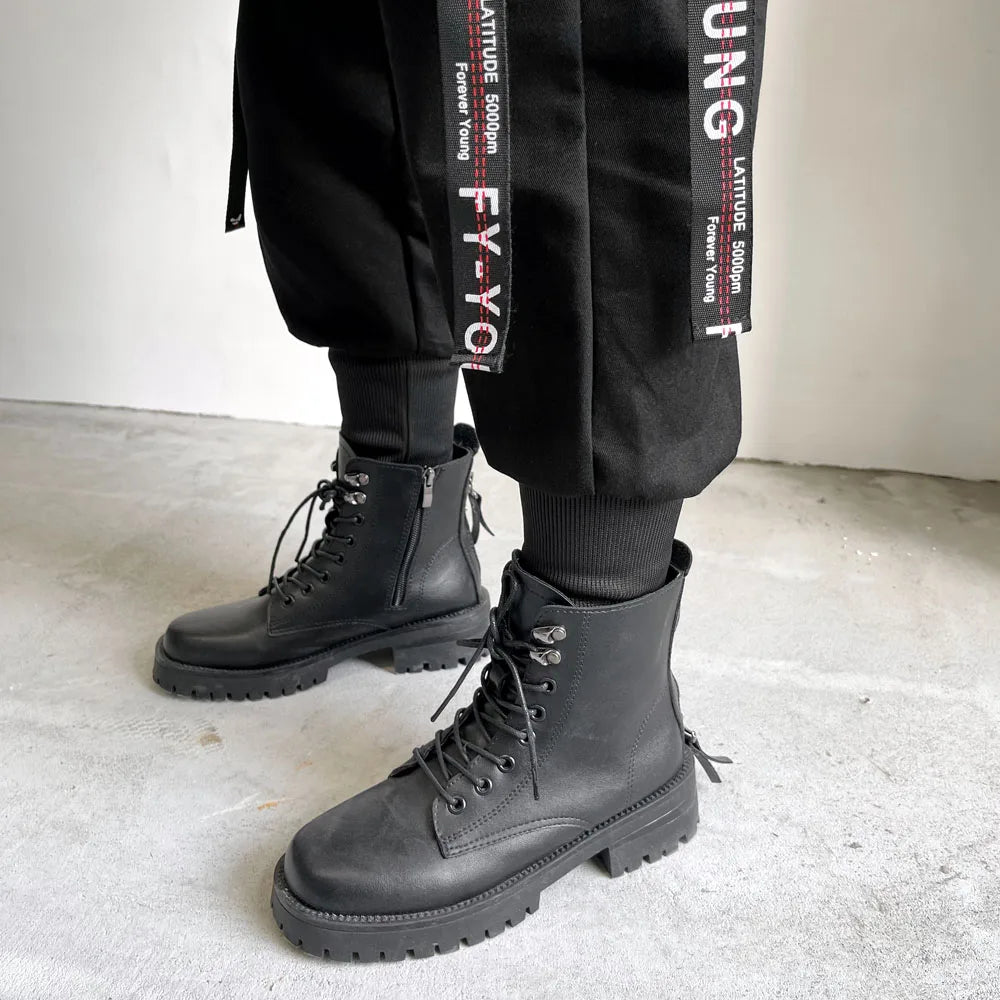 Pantalones cargo para mujer 2023, pantalones harén de moda con bolsillos punk, pantalones deportivos con cadena, elásticos Harajuku, cintura alta, ropa de calle.