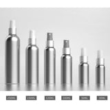 30ml/50ml/100ml/120ml/150ml/250ml Aluminum Empty Spray Bottle Mini Travel Refillable Perfume Cosmetic Container Sprayer Atomizer