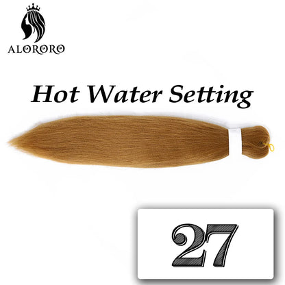 Long Easy Jumbo Tranças Extensões de cabelo sintético, Kanekalon para Crochet, Yaki Straight Trança, Box Cabelo Trançado, 20 ", 26", 30"