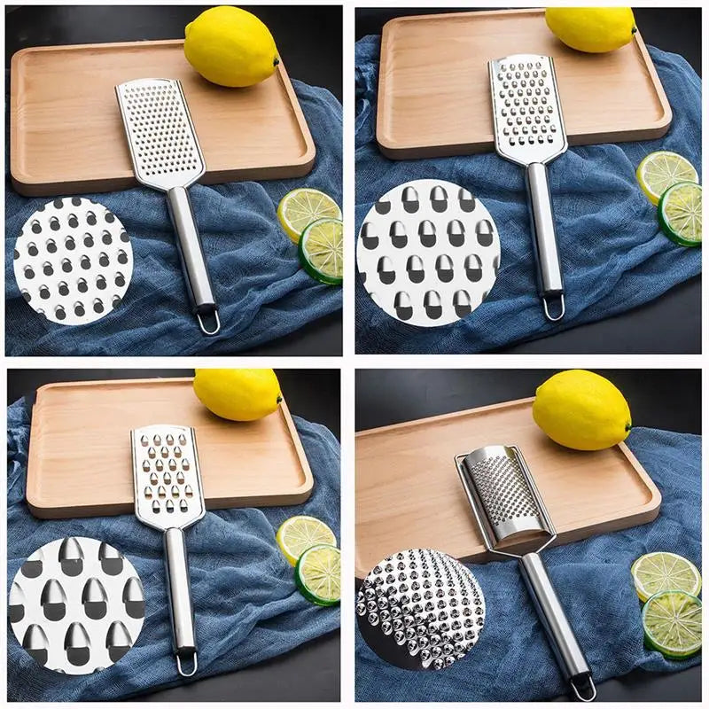 Stainless Steel Cheese Lemon Kitchen Grater for Vegetables Potato Ginger Slicer Food Cutter Kitchenware Accessories