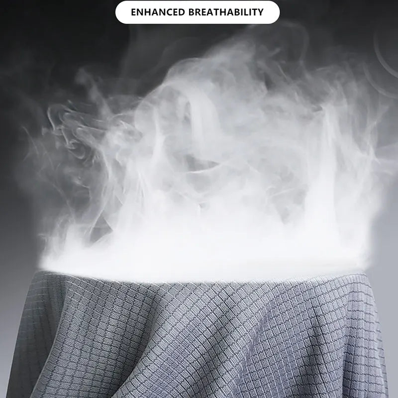 Camiseta de manga larga de seda de hielo de verano para hombre, nueva camiseta de 2023, de secado rápido, transpirable, con aire acondicionado, protección solar para exteriores, para correr.