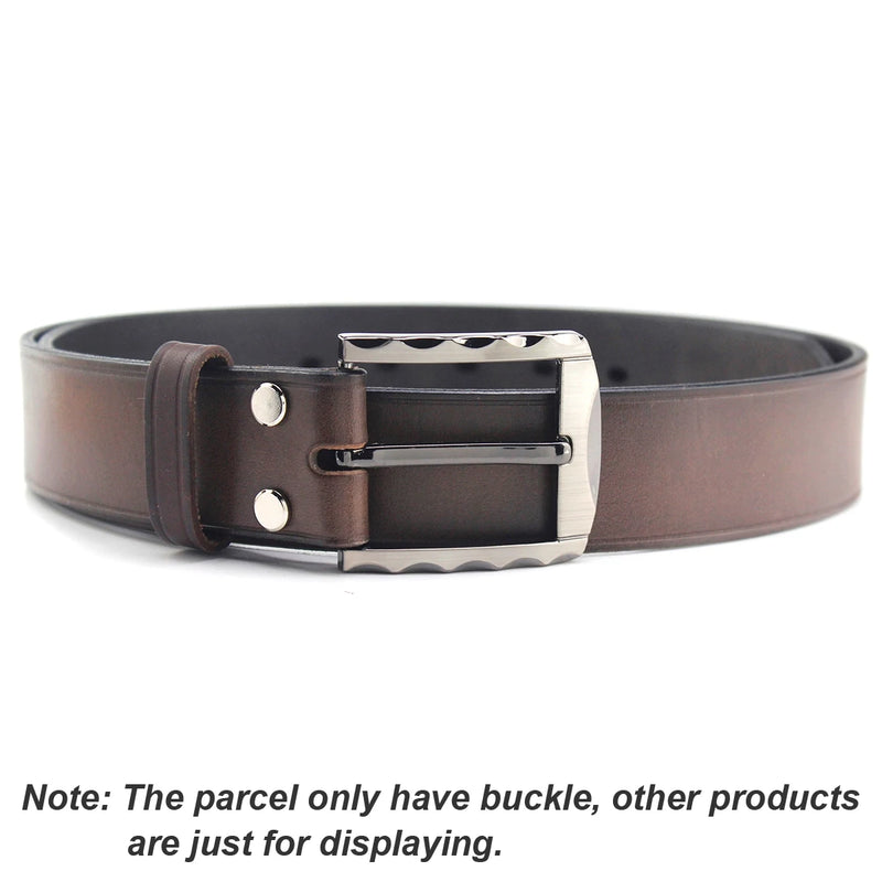 1piece 40mm Metal Belt Buckle Men's Single Pin Buckle Waistband Head Leather Belt Parts DIY Accessories Fit for 36-39mm