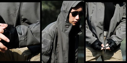 Chaquetas SoftShell de invierno para hombre, pantalones tácticos, para acampar, senderismo, caza, pesca, sudaderas de forro polar, abrigos, tallas S-5XL, pantalones cargo para exteriores.