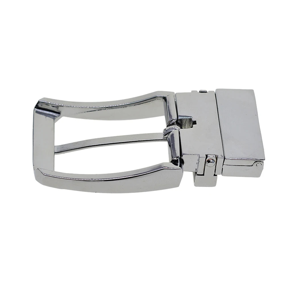 Vintage Style Belt Buckle Reversible Slide Buckle Mens 35mm Leather Belts