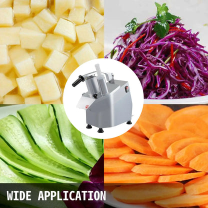 VEVOR Electric Vegetable Cutter Slicer Chopper Shredder Grinder Pellet Machine for Kitchen Tools And Appliances Food Processors