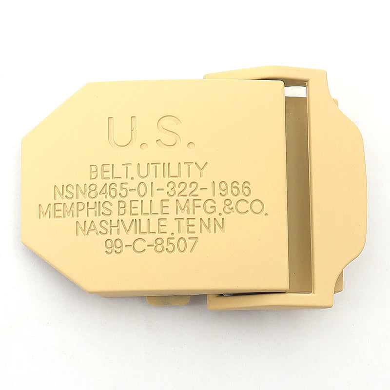 Men's & women's belt buckle tactical fashion suitable for canvas cotton belt 38MM-40MM belt zinc alloy quick release men's belt