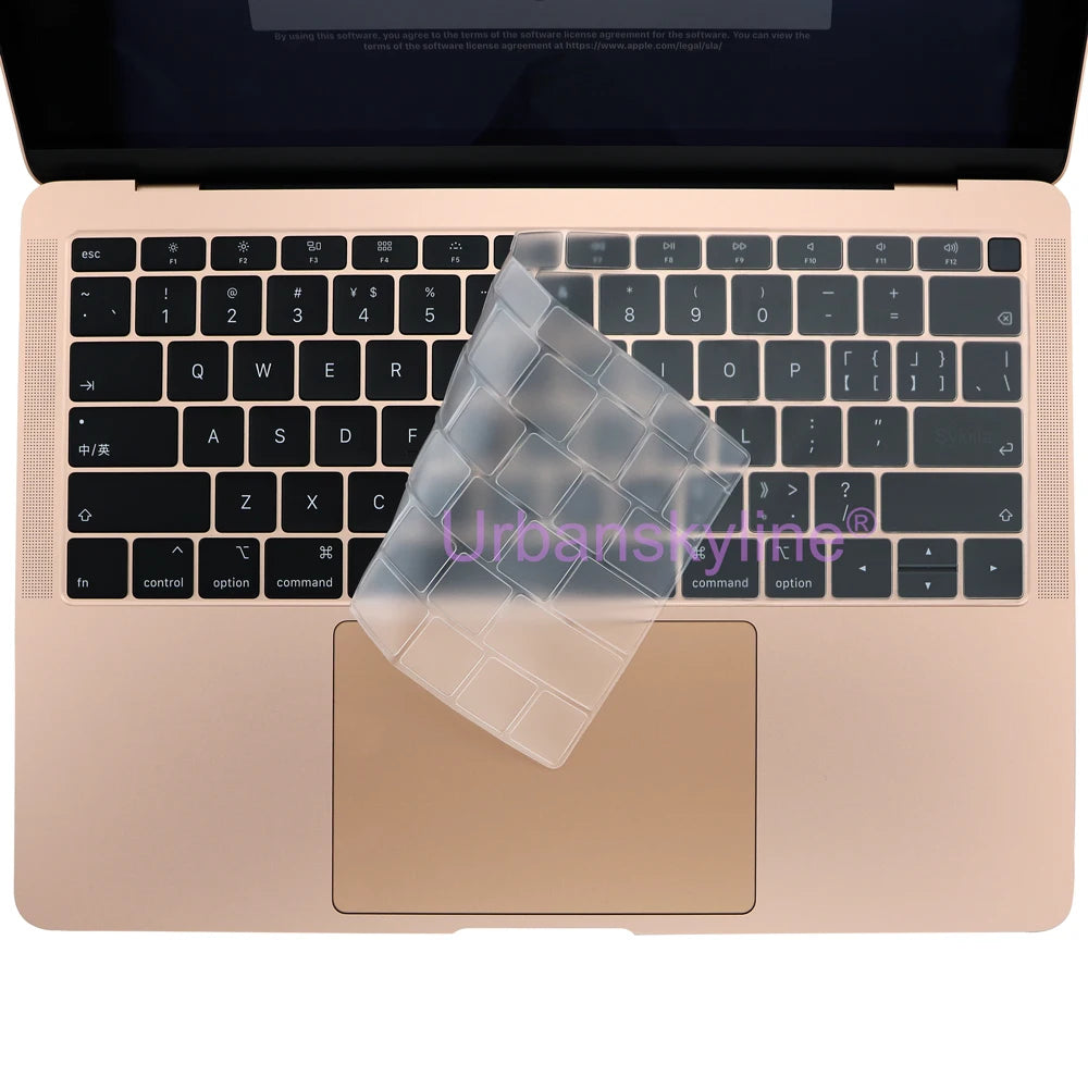 Keyboard Cover for Macbook Air 13 M3 15 Pro 14 M4 13 M2 16 Retina 11 Silicone Protector Skin Case A3113 A3114 A2681 A2941 A2992