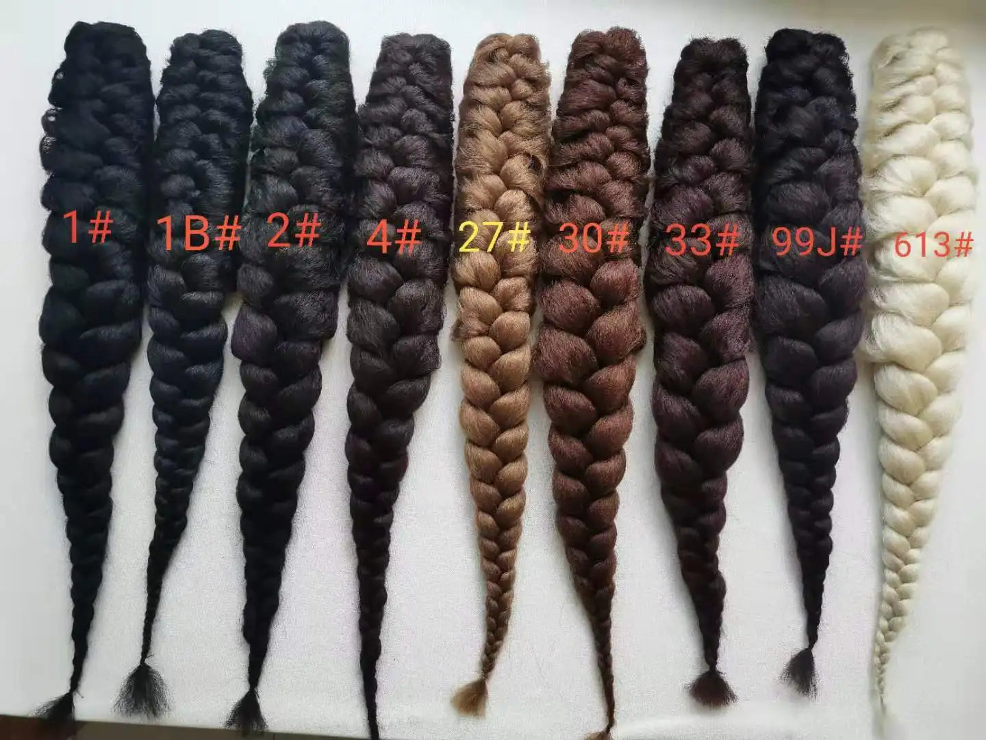 Rabo de cabelo com trança 75cm textura afro kinky straight