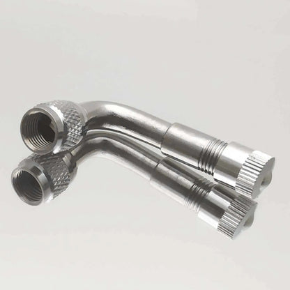 1Pcs 45 90 135 Degree Angle Bent Valve Adaptor Tyre Tube Valve Extension Adapter for Motorcycle Truck Car Moto Bike