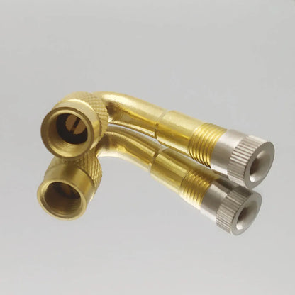 1Pcs 45 90 135 Degree Angle Bent Valve Adaptor Tyre Tube Valve Extension Adapter for Motorcycle Truck Car Moto Bike
