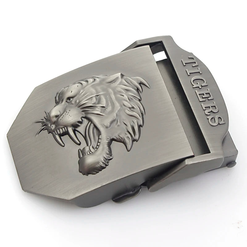 Men's & women's belt buckle tactical fashion suitable for canvas cotton belt 38MM-40MM belt zinc alloy quick release men's belt