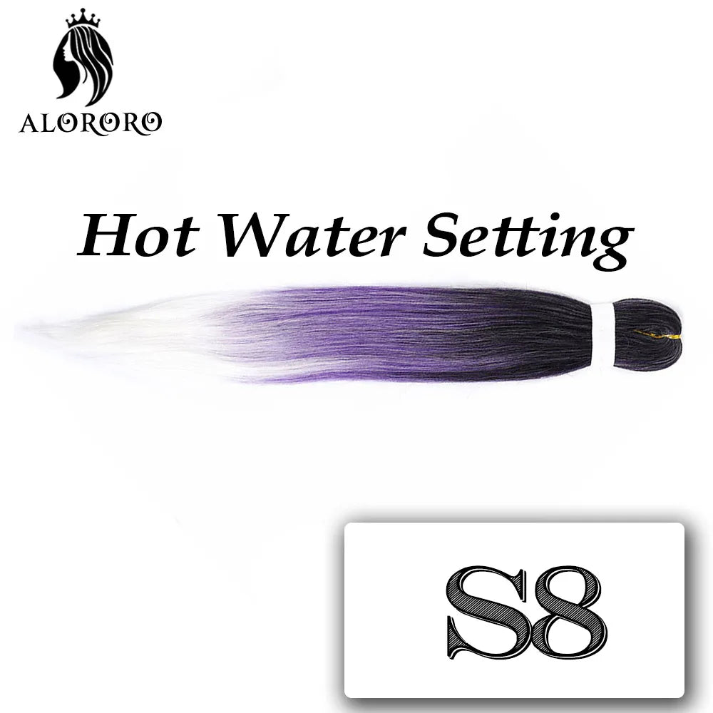 Long Easy Jumbo Tranças Extensões de cabelo sintético, Kanekalon para Crochet, Yaki Straight Trança, Box Cabelo Trançado, 20 ", 26", 30"