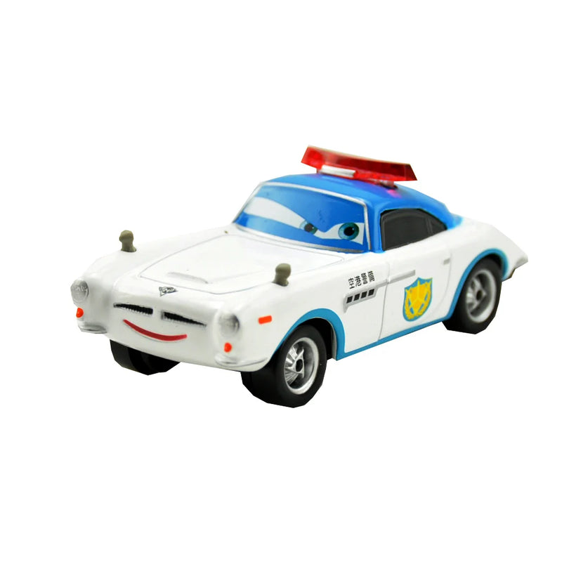 Disney Pixar Cars 3 2 Metal Diecast Car Toy Lightning McQueen Queen of England Fritter Miss For Kids Boy Birthday Toy Car Gifts