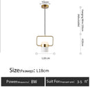 Nordic style designer lamp Dining table light art creative bar counter Kitchen bedroom bedside LED modern chandelier home decor