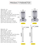 Mini holofote led 1w/3w, display de joias dc5v com interruptor, interface usb, armário de loja, decoração de brinquedos interiores, foco de mesa