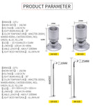 Mini foco LED de 1 W/3 W para exhibición de joyas, DC5V, con interruptor, interfaz USB, para tienda, armario, juguetes de interior, decoración, foco de mesa. 