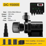 Silent Marine DC PUMP Frequency conversion Water Pump for aquarium fish tank return pump DC1500/2500/4000/6000/9000/12000/15000